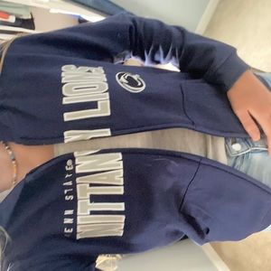 Zip up penn state jacket